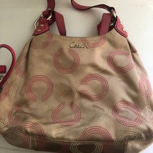 Coach Bag and Wristlet